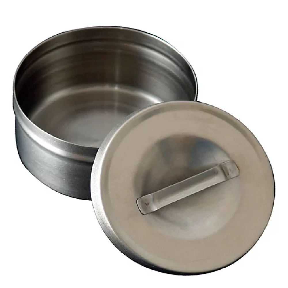 ALGODONERO DE ACERO INOXIDABLE CON TAPA 250ML